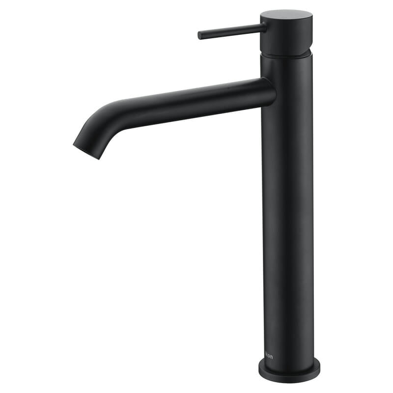 IKON-Hali matt black highrise basin Mixer