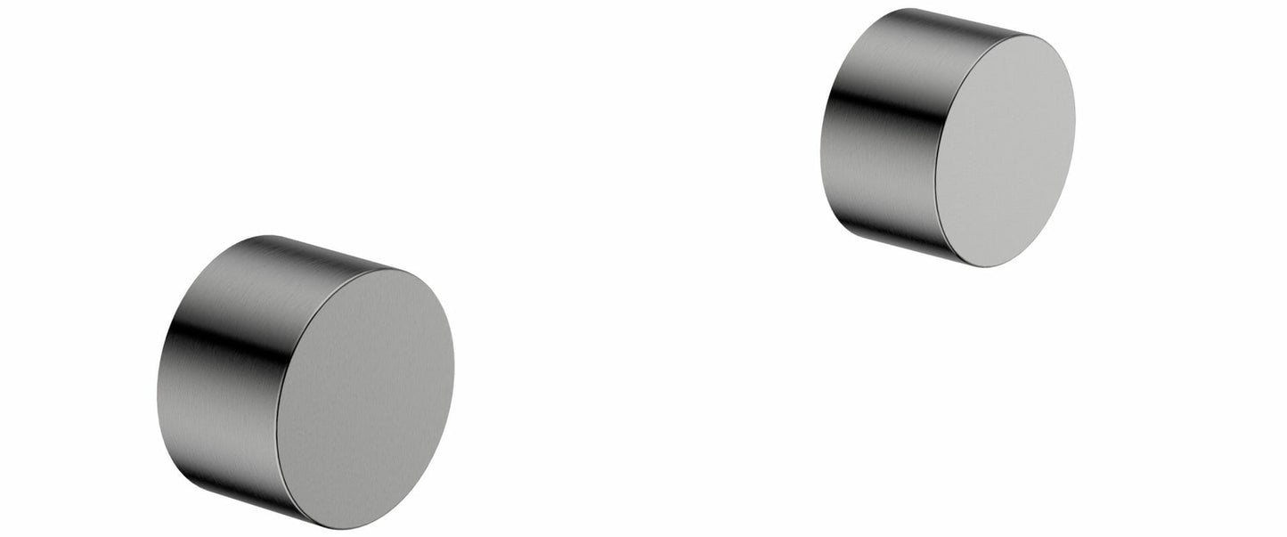 Tana 1/4 turn C/D Wall Top Assembly - Brushed Nickel