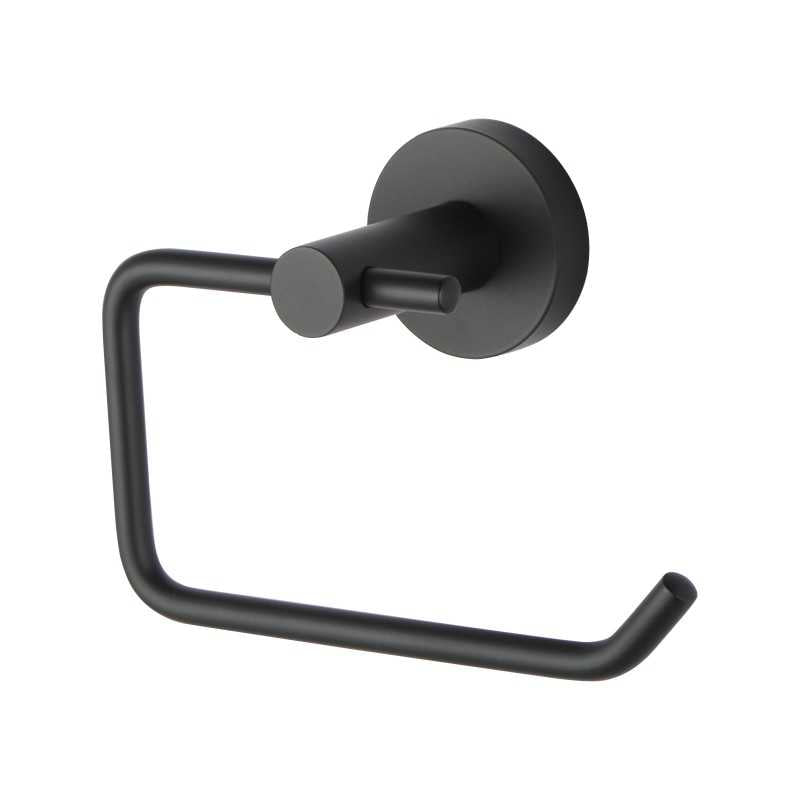 LUCID PIN Series Black Toilet Paper Holder