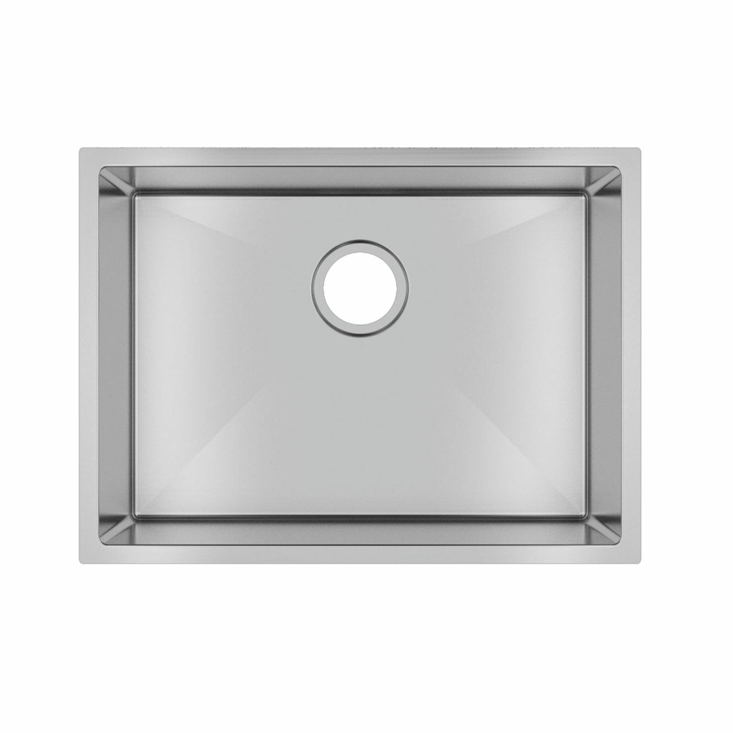 1.2mm Handmade Top/Undermount Single Bowl   Kitchen/Laundry Sink - 600x450x300mm