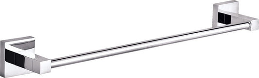 Sara Single Towel Rail 600mm - Chrome