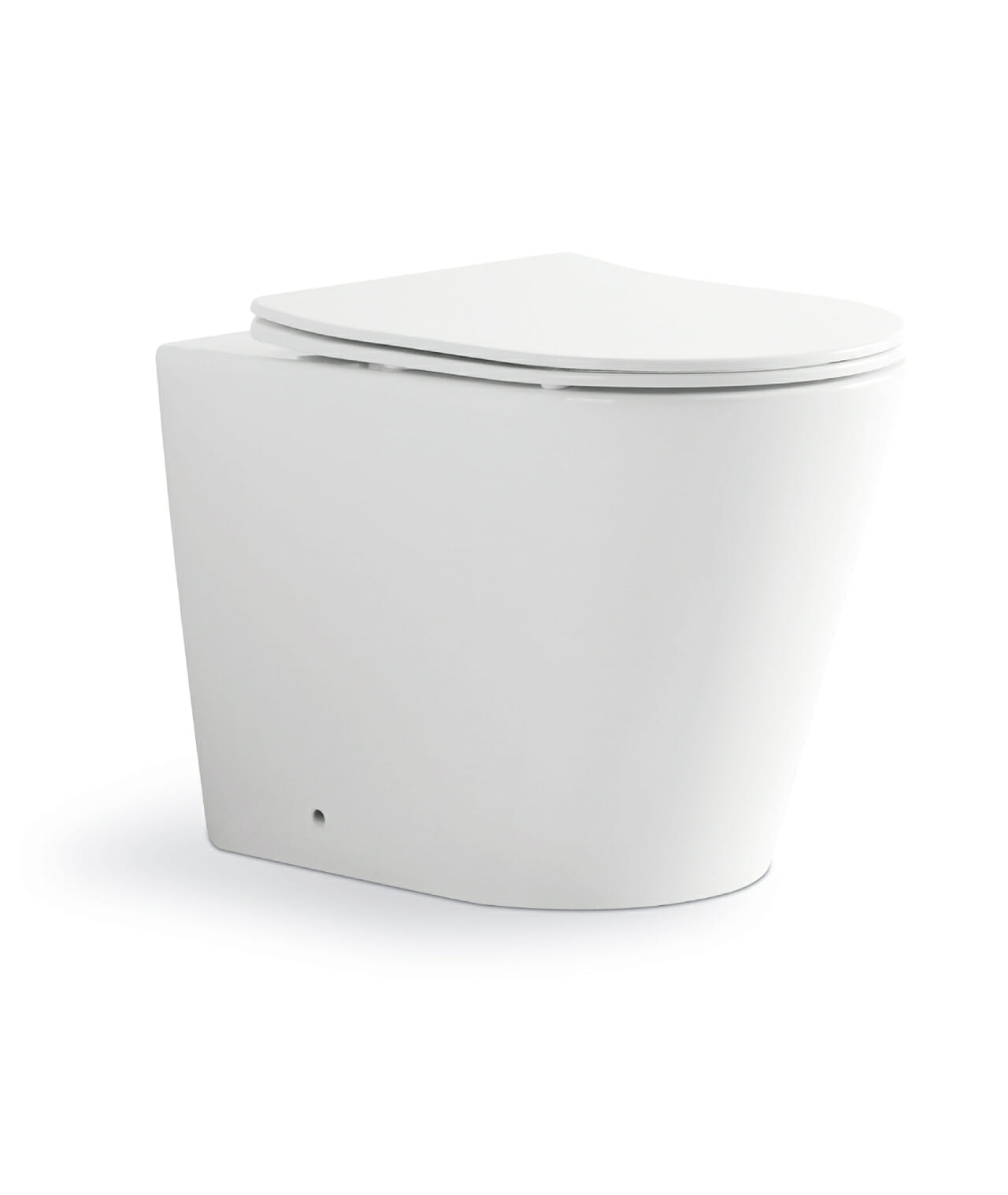 Ceramic Bathroom Rimless Toilet WC Floor Mounted Toilet Seat