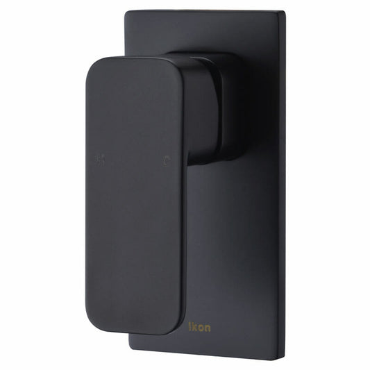 Seto Matte black Wall Mixer