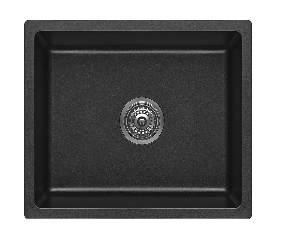 Fomos Sink - 550 x 450mm - Black