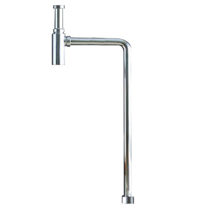 Deluxe Adjustable Bottle S Trap - Chrome