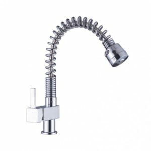 Spring Chrome Pull Out Spray Kitchen Sink   Mixer Tap