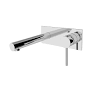 Dolce Wall Basin Mixer Stylish Spout Chrome