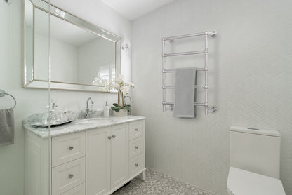 Mayer Heated Towel Rail - Chrome