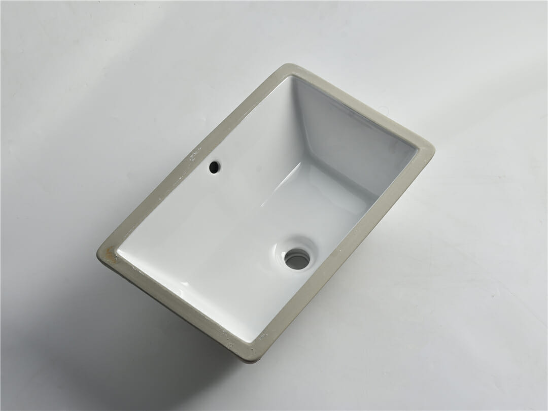 Fine ceramic Gloss White Undermount - CLA-2103  -  530x340x180mm