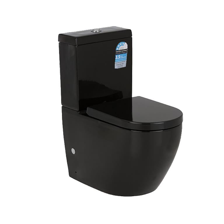 Veda  Back-to-Wall Toilet Suite - Gloss White
