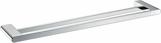 Cora Double Towel Rail 600mm - Chrome