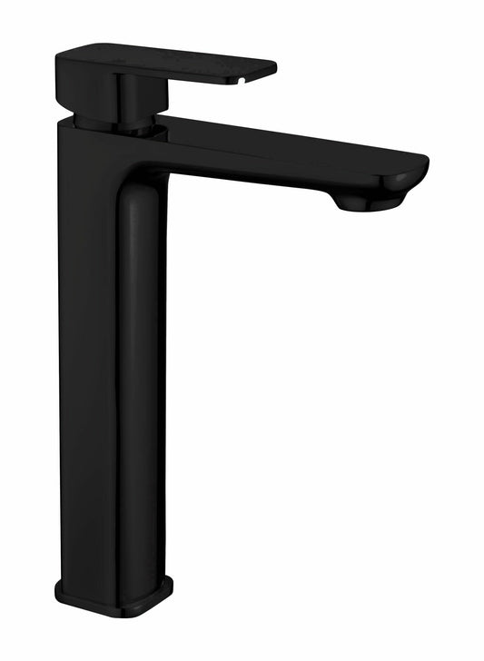 Nova High Rise Basin Mixer - Matt Black