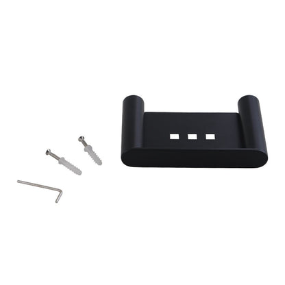 RUSHY Series Black Soap Dish Holder
