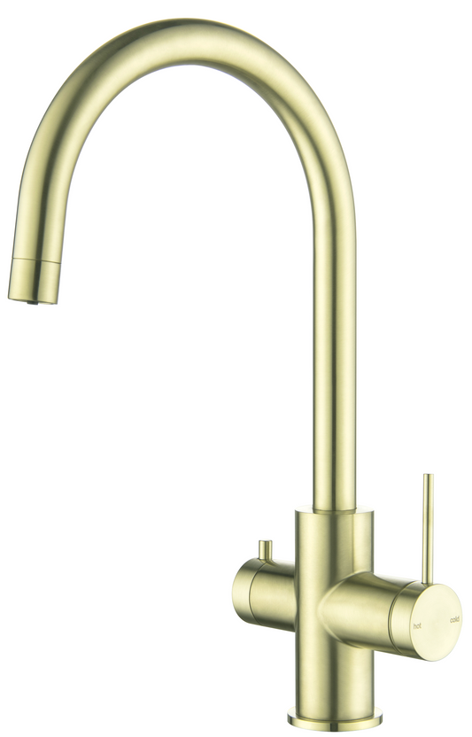 Mica Filter Sink Mixer - French Gold