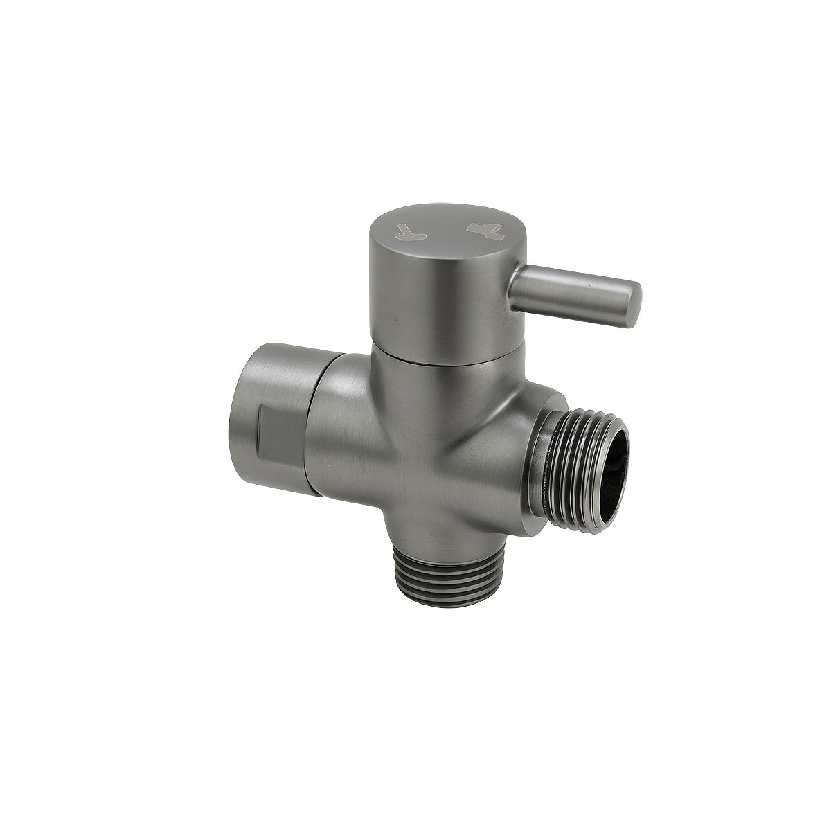 Brushed Gun Metal Grey Brass Bidet Diverter