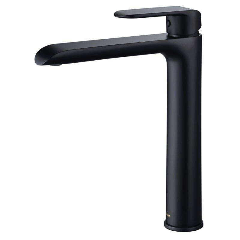 IKON-Kara Matt Black Highrise Basin Mixer**