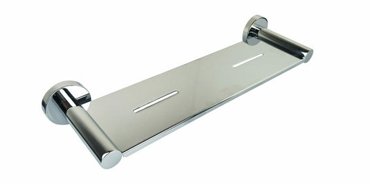 Otus Round Metal Shelf - Chrome