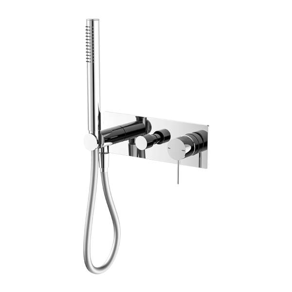 Mecca Shower Mixer With Divertor System Chrome