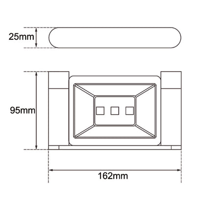 RUSHY Series Chrome Soap Dish Holder