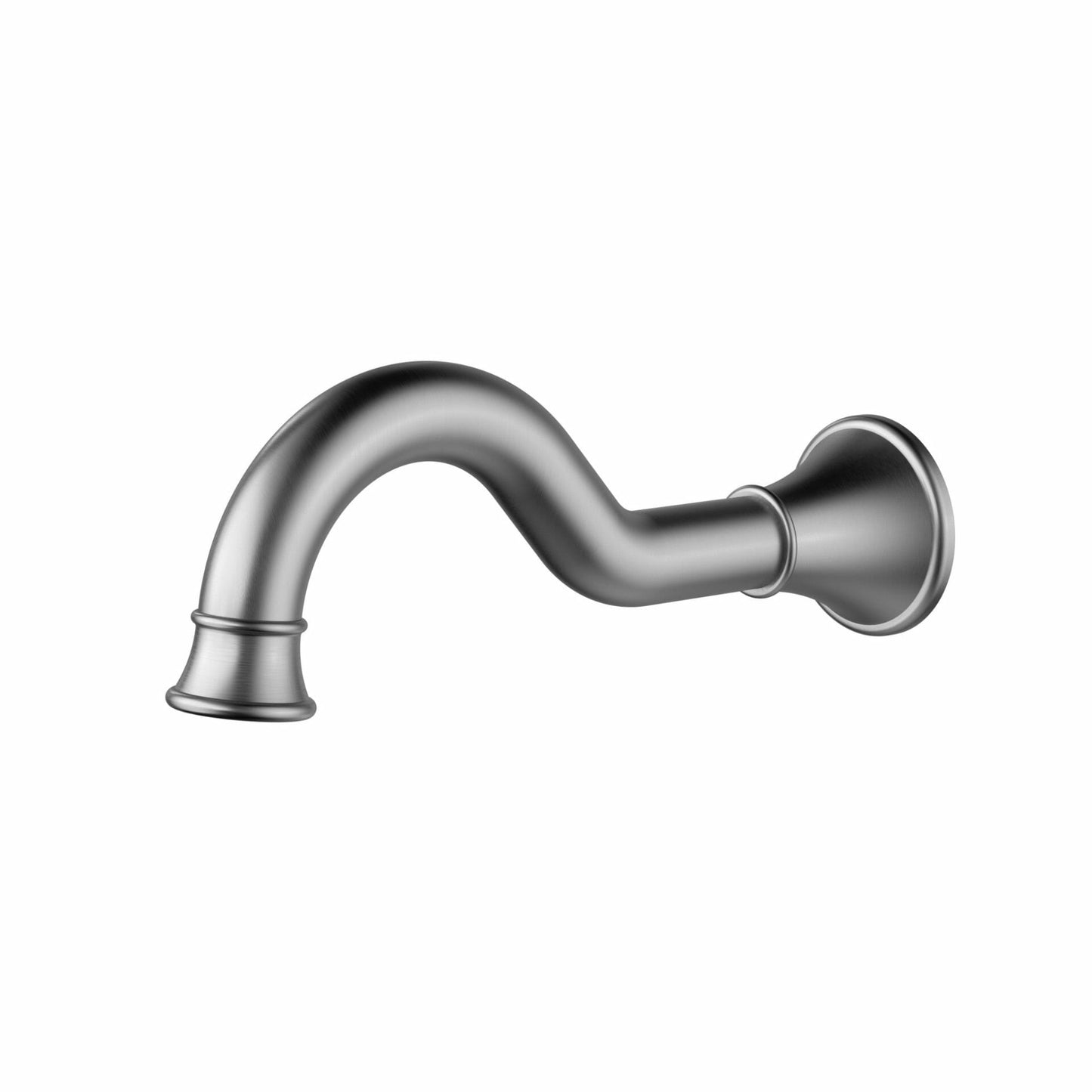 Clasico Spout in Brushed Nickel