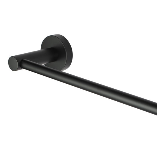 LUCID PIN Series Black Single Towel Rack Rail 800mm