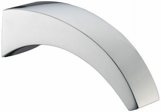 Yale Square Crescent Shaped Bath Spout - Chrome