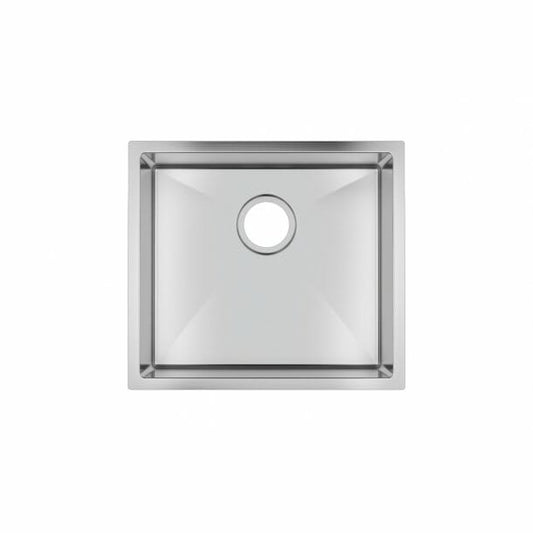 1.2mm Handmade Top/Undermount Single Bowl  Kitchen/Laundry Sink - 490x440x230mm