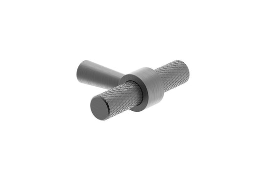 Elwood Knob 50mm Brushed Gunmetal