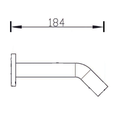 Intelligent Wall Sensor Mixer - Chrome