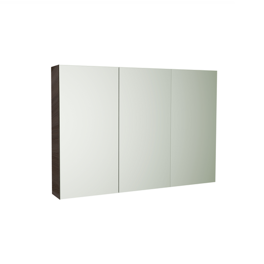 1200mmx750mm Evie Shaving Cabinet - Dark Brown