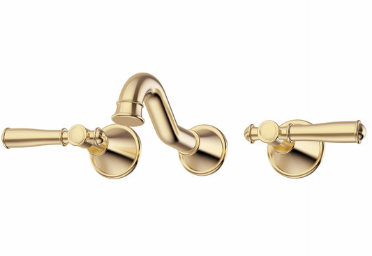 Clasico Bath Set  in Brushed Gold