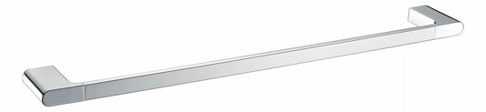Cora Single Towel Rail 800mm - Chrome