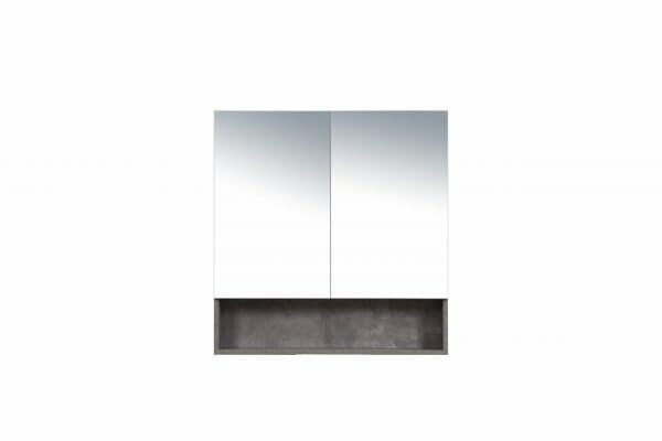 Shaving Cabinet with Shelf Rock Cemento