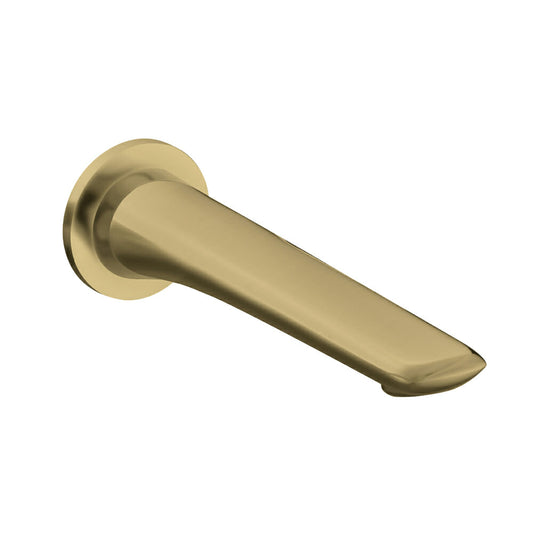 Bellino Series Brushed Yellow Gold Bathtub/Basin Wall Spout