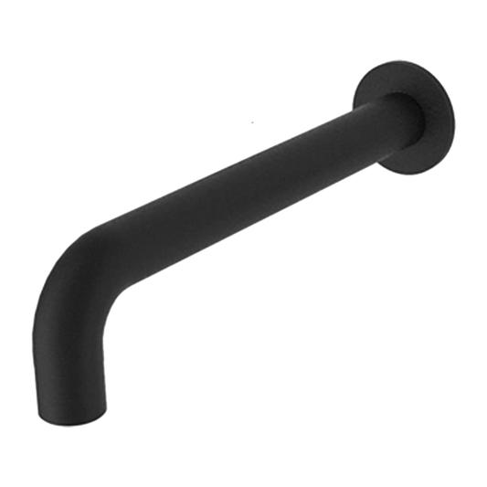 Kara Wall Basin Set Spout Only 215mm Matte Black