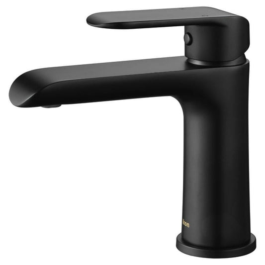 Kara Matte Black Basin Mixer
