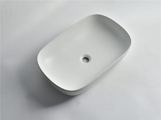 Fine Ceramic Gloss White Above Counter - CLA-419A  -  610x400x150mm