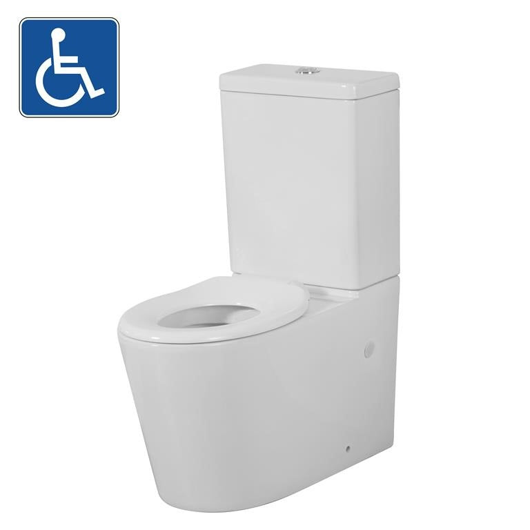 Avis  Special Care Toilet Suite - Gloss White