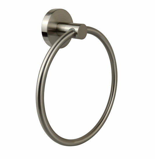 Otus Round Towel Ring - Brushed Nickel