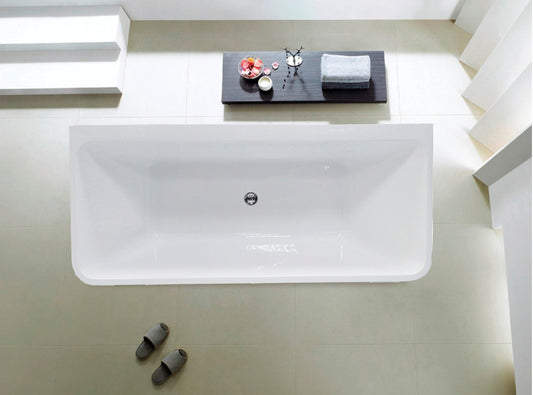 1700mm Insert / Island Bathtub - Gloss White