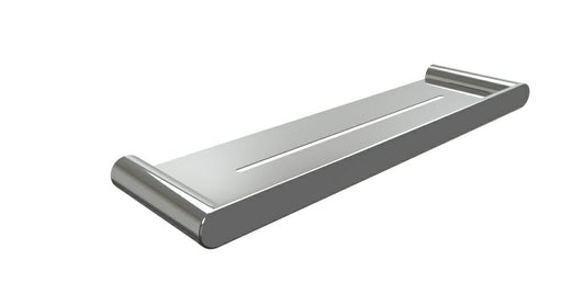 Dove Glass Shelf - Chrome