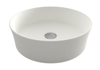 Fino Round 382 Counter Top Basin - Gloss White