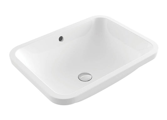Fino Large 55x41 Under Counter Basin - Gloss White