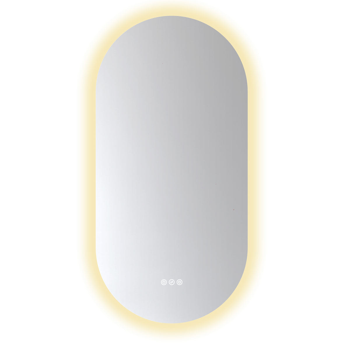 Radiant KÄPSEL - Frameless - 500mm x 1000mm LED Mirror