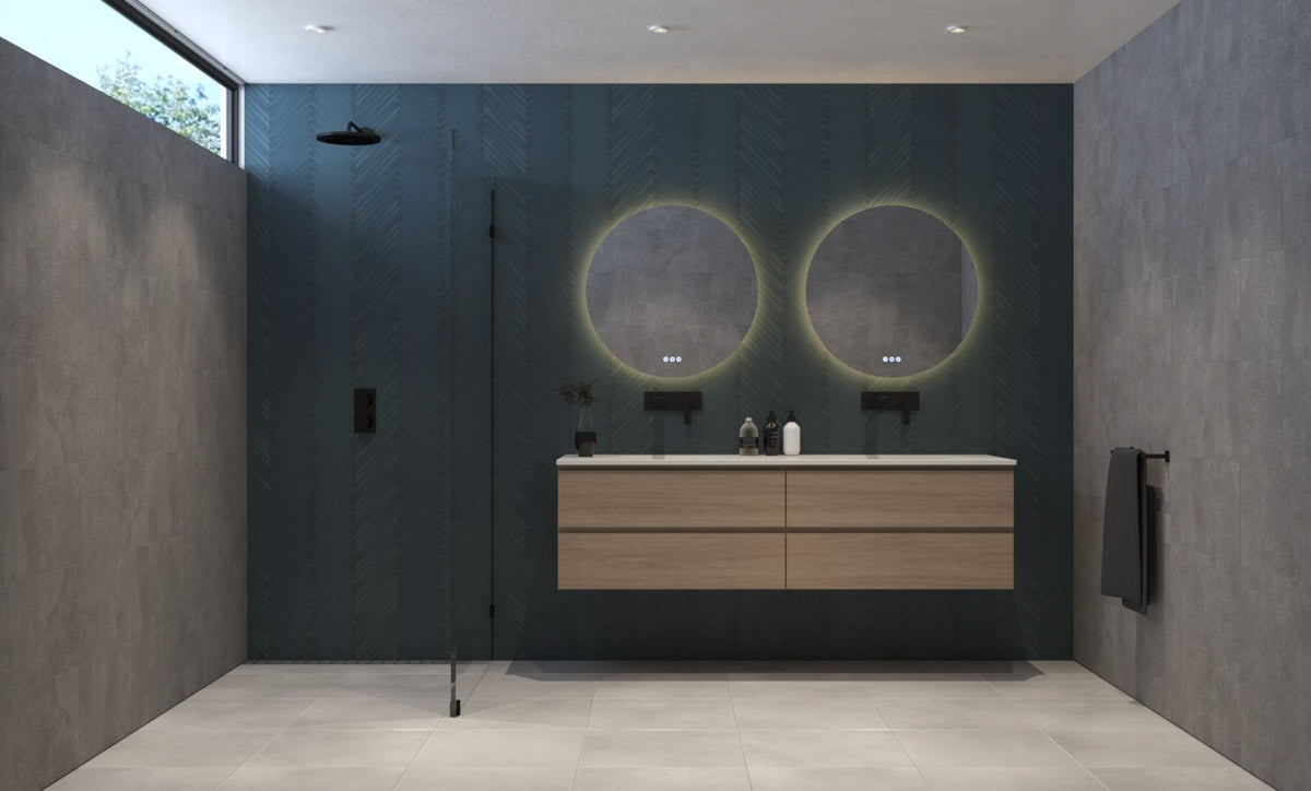 Radiant OLËK - Frameless - 1000mm LED Mirror