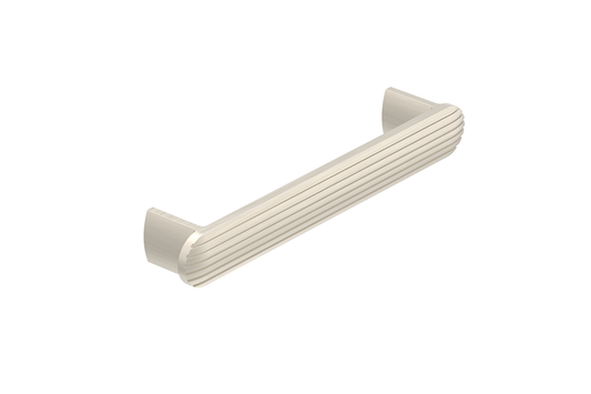 Fluted Handle 128 cc Brush Nickel