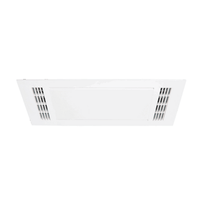 Furnace 2200w Fan Forced Heat 3 in 1 Bathroom Heater Exhaust Fan with 20w Tricolour Light - White