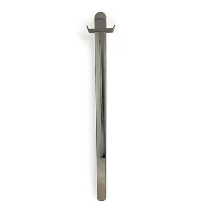 Radiant VERTICAL FLAT BAR HOOK MIRROR POLISHED