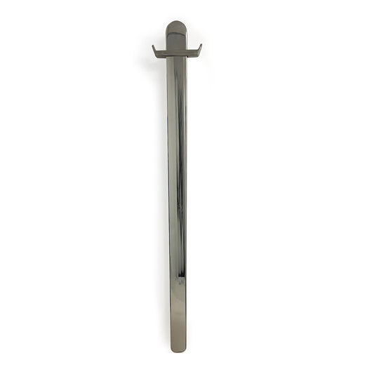 Radiant VERTICAL FLAT BAR HOOK MIRROR POLISHED