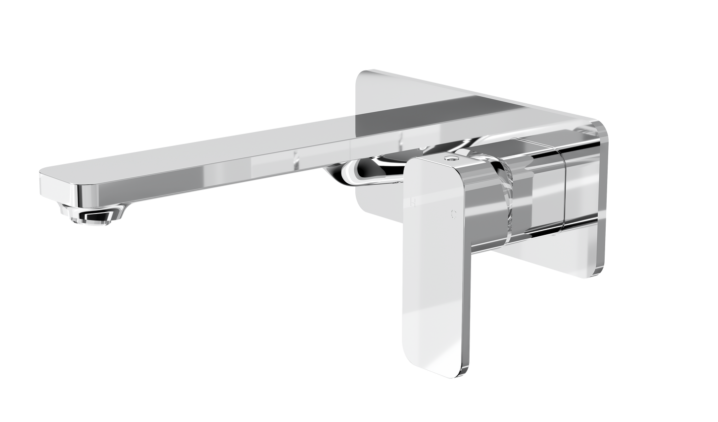 Zia Wall Basin or Bath Mixer - Chrome